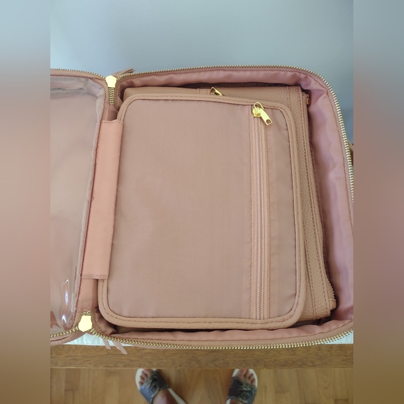 Tartan + Twine Mauve Pink Cosmetic Bag - Picture 8 of 15